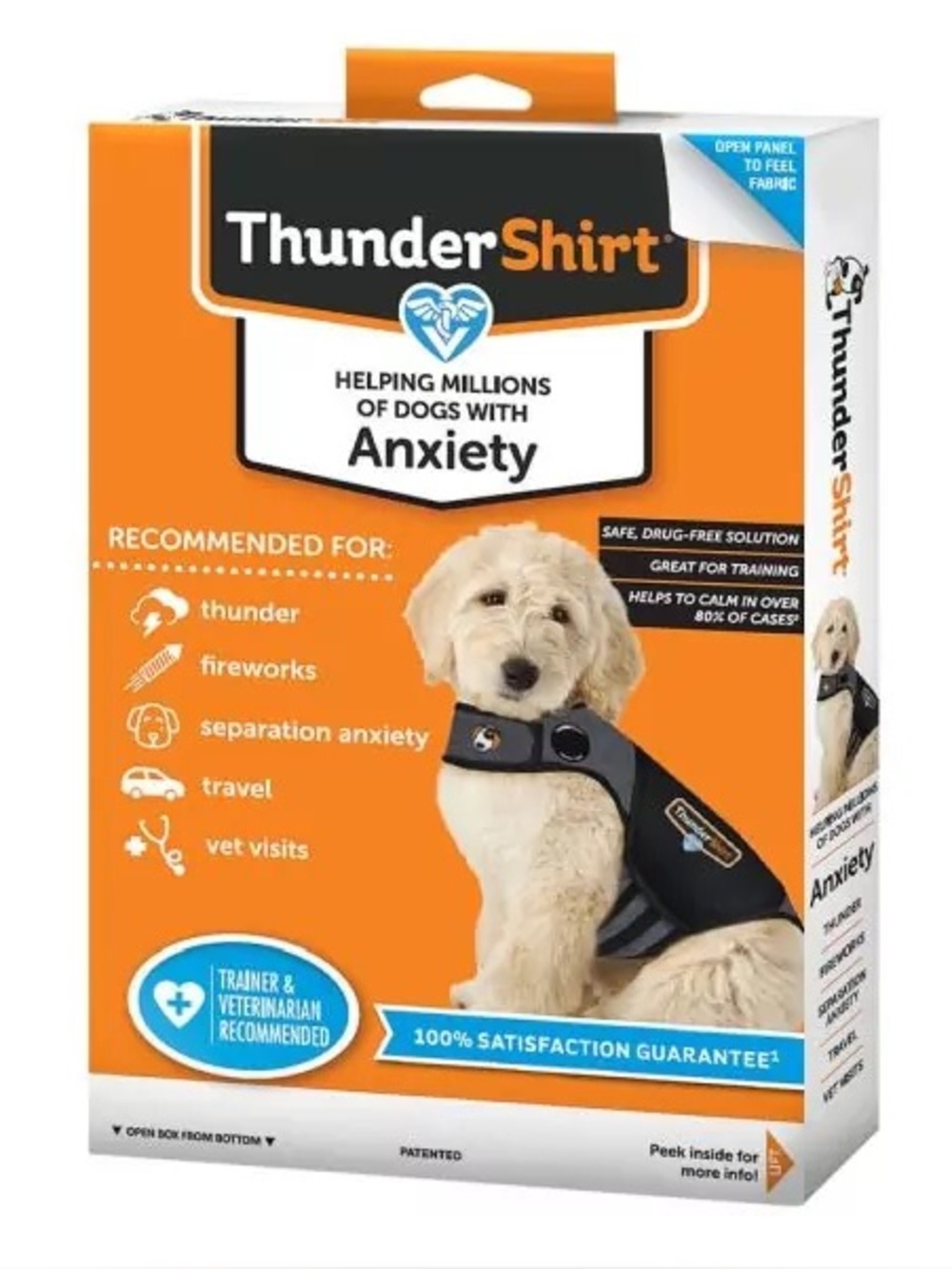 NWT Dog Thundershirt Anxiety Shirt, Calming Size Large